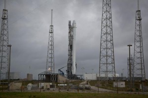 SpaceX-3 on Launch Pad