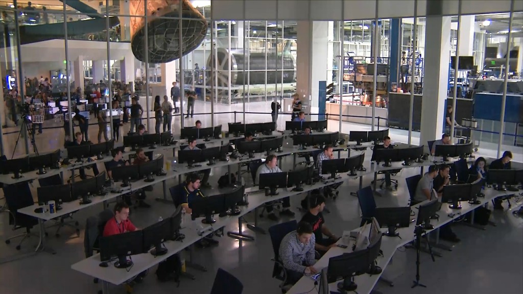 falcon launch spacex control room