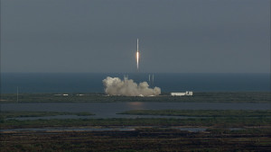 Liftoff of SpaceX CRS-8