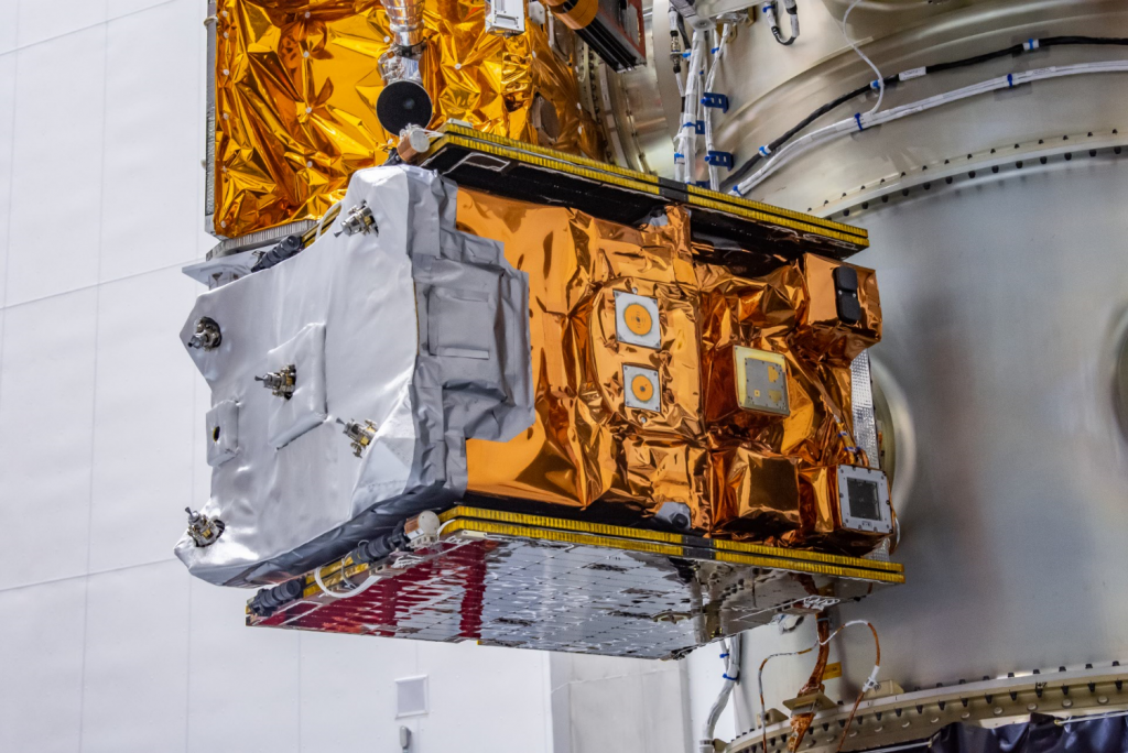 NASA's Green Propellant Infusion Mission, or GPIM, is one of the agency's four payloads flying to space aboard the Department of Defense's Space Test Program-2 mission.