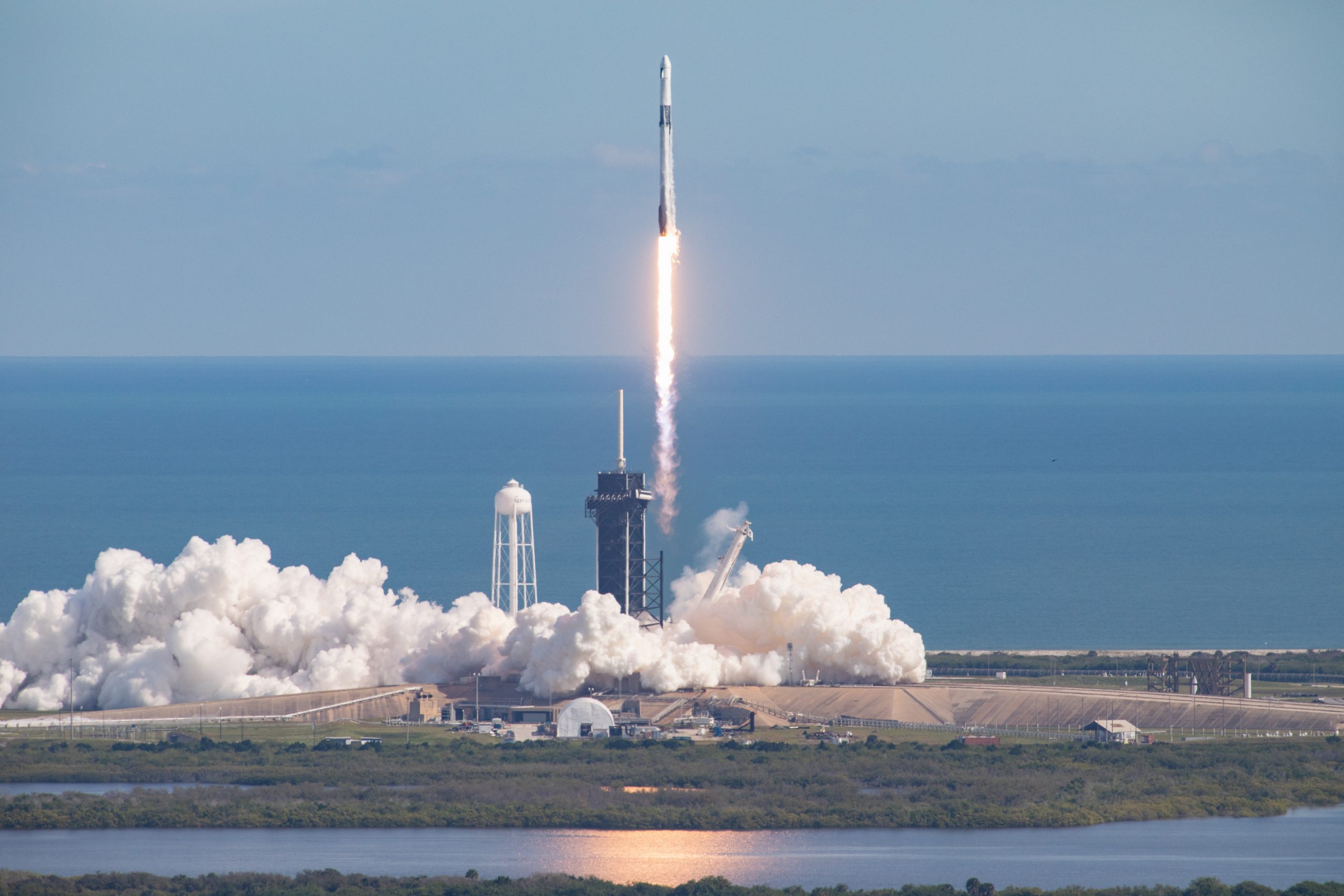 Liftoff of SpaceX's CRS-21 mission to the International Space Station.