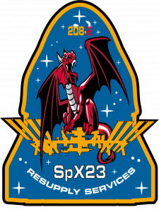 CRS-23 mission patch