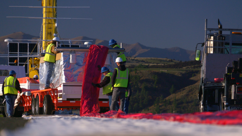 Unpacking the balloon