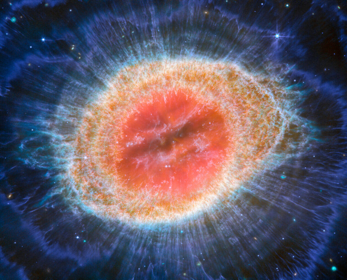 Webb Reveals Intricate Details In The Remains Of A Dying Star – James ...