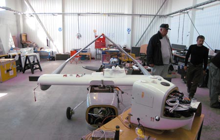 SIERRA UAS being prepared at Svalbard