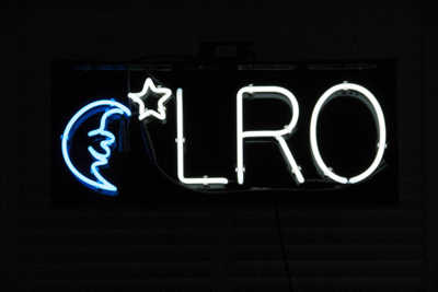 LRO Neon sign.