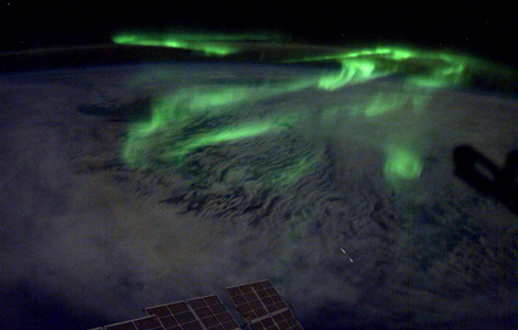 Aurora over Earth