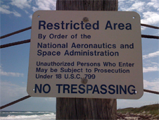 Image of a Restricted Area sign. Image credit: cmurtaugh on Flickr