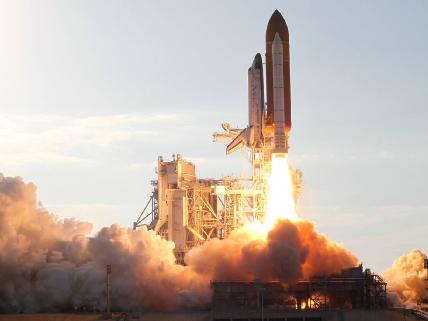 Launch of STS-133 Space Shuttle Discovery