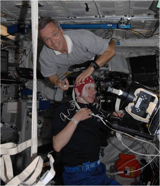 NASA Astronauts Test Vestibular Systems on Tilt Tables - NASA