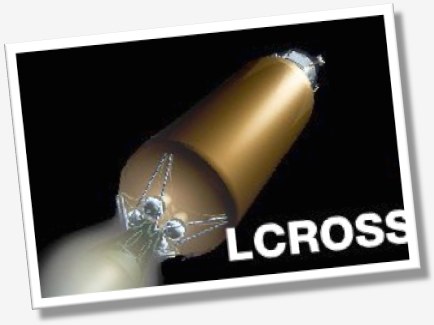 artist concept of LCROSS in space