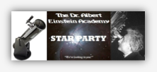 School's Star Party banner