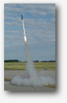 Launch of sounding rocket