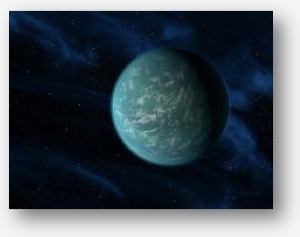 Artist concept of Kepler 22B