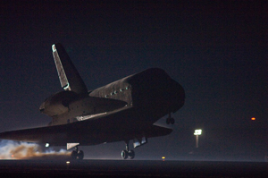 STS-123 Landing at Kennedy Space Center, March 26, 2008 (Credit: NASA)